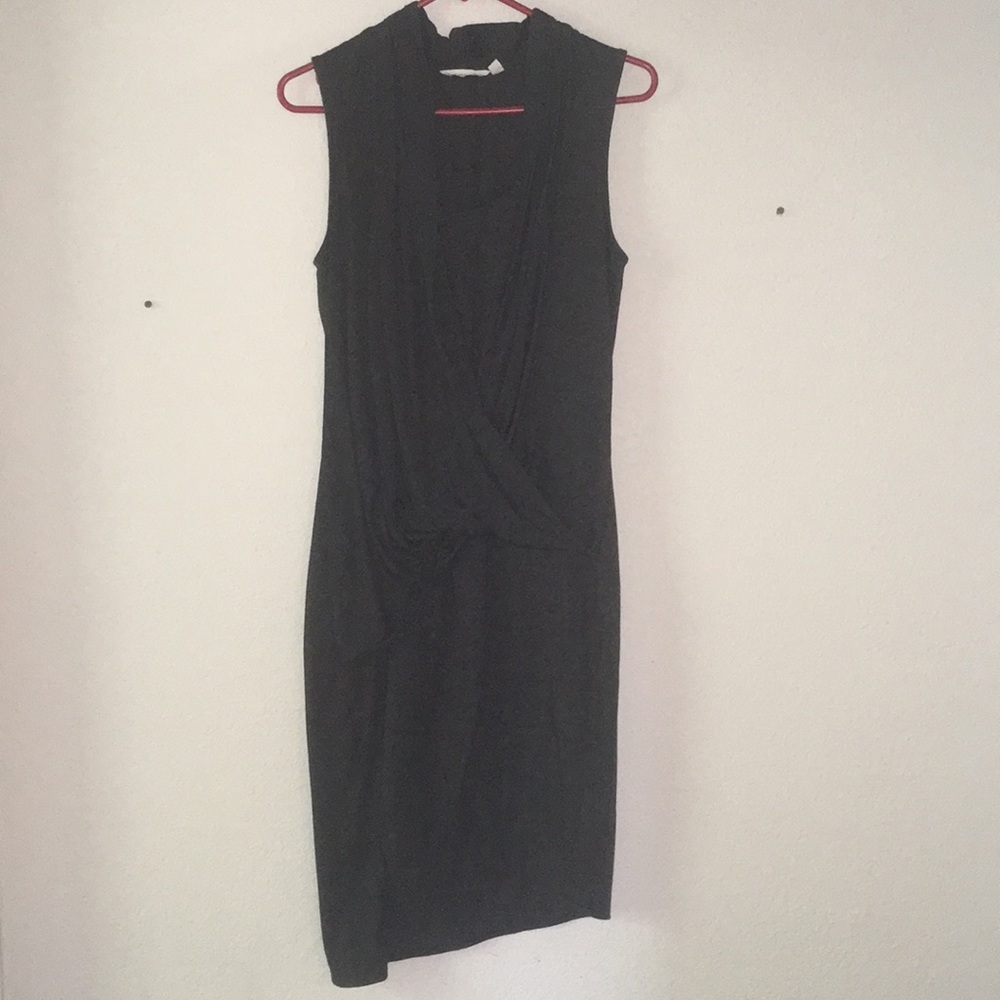 Athleta Black Wrap Dress